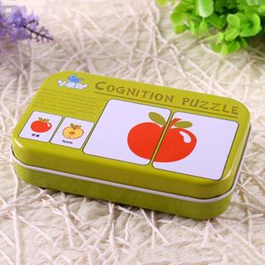 Baby Leren Verkeer Fruit Dier Cartoon Voertuig Digitale Leven Puzzel Cognitieve Kaart Baby Jigsaw Board Leren En Onderwijs