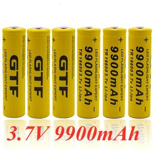 18650 Batterij 3.7V 9900Mah Oplaadbare Lithium-Ion Batterij Voor Led Zaklamp Batterijen
