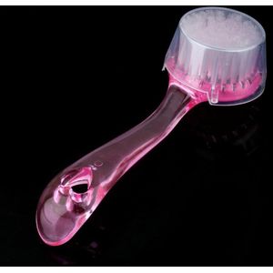 1Pcs Zachte Borstel Scrub Exfoliating Facial Brush Gezichtsverzorging Reiniging Wash Cap