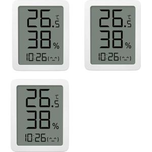 Xiaomi Miaomiaoce Screen Lcd Grote Digitale Display Thermometer Hygrometer Klok Timmer Horloge Temperatuur Vochtigheid Sensor