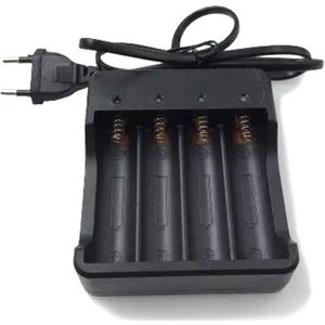 4 Stuks Gloednieuwe 18650 Batterij 3.7 V 9900 Mah Li-Ion Oplaadbare Batterij 18650 Batery + 1Pcs 18650 batterij Oplader Intelligente