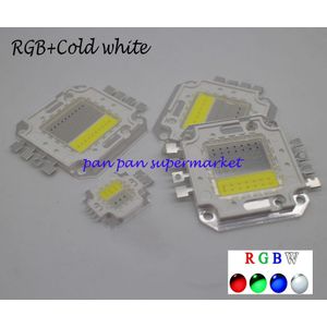 4 w 10 w 20 w 30 w 50 W RGBW High Power LED CHIP RGB Wit Lamp Lamp DIY