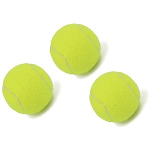 Professionele Tennis Ballen 3PCS Duurzaam Hoge Veerkracht Rubber Praktijk voor Club Oefeningen Tennis Training Pet Play Standaard Maat