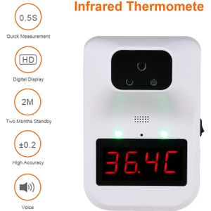 Gereedschap 5-10Cm Ai Infrarood Thermometer Digitale 3 Installaties 2 Power 6 Talen °C/°F Body/object Opknoping Temperatuur Gun Test