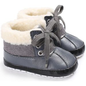 Winter Pasgeboren Peuter Baby Jongens Snowboots Lace-Up Soft Sole Pluche Anti-slip Sneakers Schoenen