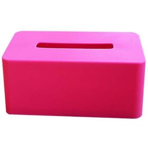 Rechthoekige Plastic tissues servet box wc-papier dispenser case holder home office decoratie 21.5*9.3*12cm