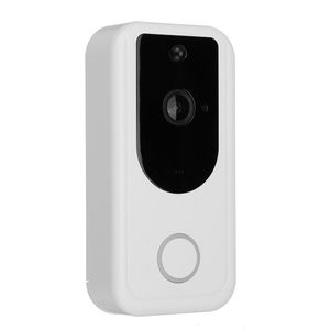 Hd Smart Deurbel Camera Wifi Draadloze Video Deurbel Intercom Deur Eye Kijkgaatje Hd Ir Nachtzicht Motion Sensor Wide hoek