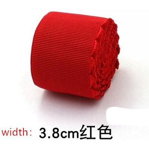 3Meter Platte Suède Elastische Band Voor Ondergoed Broek Beha Taille Ongeveer 4 Cm Brede Elastische Rubberen Band Diy naaien Accessoires