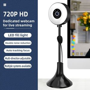 Webcam Licht 4Kwebcam, 2Kautofocus Web Camera Pc Hd 1080Pwith Microfoon Usb Plug Hdwebcam Voor Computer Mac Laptop