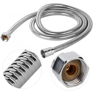 1.5m Rvs Flexibele Doucheslang Glad Baden Connector Badkamer Thuis