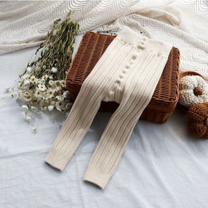 Winter Thicken Warm Kids Baby Meisjes Wollen Negen-Point Leggings Baby Verdikte Panty Leggings Baby Meisje Kleding 6M-4Y