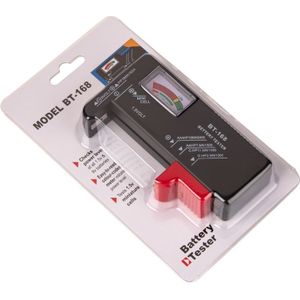 BT-168 Digitale Batterij Tester Volt Checker voor 9 V 1.5 V Knoopcel Oplaadbare AAA AA CD Universele Batterij test