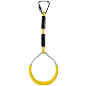 Kleurrijke Swing Gymnastiek Ringen Outdoor Achtertuinen Spelen Sets Speeltoestellen Obstakel Ringen Voor Kinderen Training Accessoires