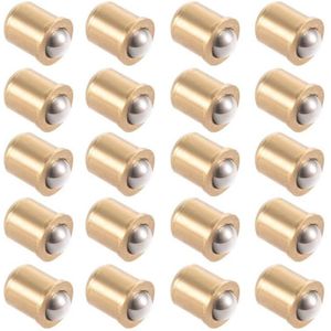 5Mm Bal Dia Messing Galvaniseren Deur Kabinet Bal Catch Klink Sluitingen 20Pcs