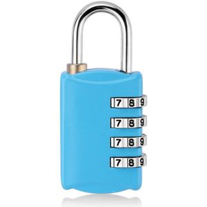 Mini Bagage Koffer Tsa Lock Dial Digit Nummer Code Combinatie Hangslot Veiligheid Reizen Veilig Wachtwoord Sloten