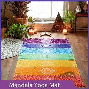 Klassieke Zomer Strand Gooi Handdoek Indiase Mandala Ronde Olifant Tapijt Muur Opknoping Yoga Mat Decoratieve Ronde Beach Cover-Ups