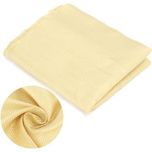 JX-LCLYL 100Cm * 30Cm 200gsm Kevlar Stof Geweven Aramidevezel Doek Effen Kleur Geel