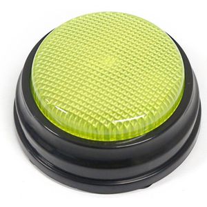 Recordable Praten Knop Met Led Functie Leren Middelen Antwoord Buzzers Oranje Blauw Groen Roze Recordable Belknop
