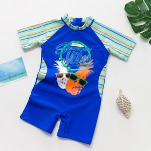 Peuter Baby Jongens Surfen pak 2 ~ 8Y Jongens badpak Swim wear voor Kid jongen jongens Swimwear-ST9036