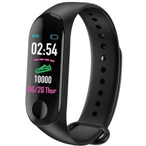 M3 Sport Smart Horloge Mannen Vrouwen Smart Band Armband Hartslagmeter Waterdicht Smart Polsband Smartband Fitness Tracker Horloge