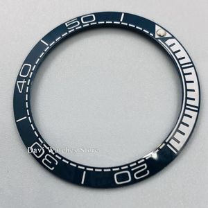 Horloge Bezel Insert 38 Mm Zwart/Blauw Keramische Horloge Bezel Insert Voor 40 Mm Parnis automatische Mannen Horloge