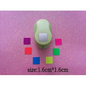 1.5 cm-4.5 cm vierkante vorm van ambachtelijke punch papier stoten scrapbooking puncher DIY handgemaakte punchers EVA foam punch papiersnijder