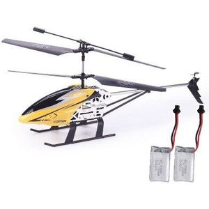3.5CH Single Blade 50 Cm Grote Afstandsbediening Metalen Rc Helicopter Met Gyro Rtf Voor Kids Outdoor Vliegende speelgoed