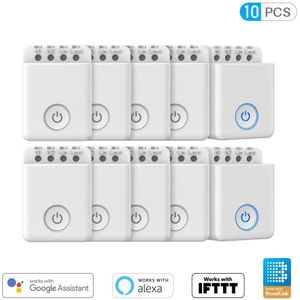 Broadlink Bestcon MCB1 Wi-fi Slimme Schakelaar Licht Diy Timer Afstandsbediening Lichtschakelaar Werkt Met Alexa En Google Thuis