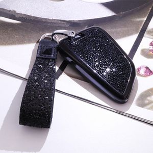 Diamant Luxe Auto Key Case Cover Holder Sleutelhanger Shell Zak Afstandsbediening Sleutel Voor Bmw 2 7 Serie X1 X5 X6 x5M X6M Cadeaus Voor Meisjes Of Wo