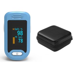 Digitale Vinger Oximeter Oled Saturatiemeter Vingertop Pulse Oxymeter SpO2 Pr Saturimetro Bloed Zuurstof Hartslag Verzadiging Monitor