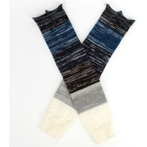 Vrouwen Beenwarmers Lange Sokken Winter Warme Beenwarmers Cable Knit Gebreide Haak Hoge Lange Sokken Leggings Гетры Женские