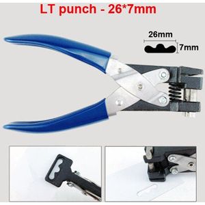 T Vorm Perforator T Type Slot Shape Cutter Puncher Punch Tang Hole Papier Pvc Plastic Id Identiteit Cut Card mobiele Telefoon Film