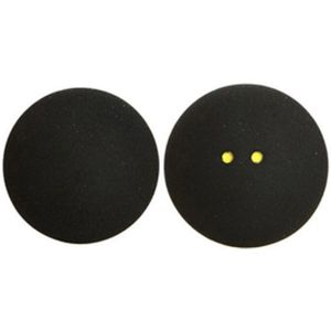 2 Stuks Squash Bal Twee-Gele Stippen Lage Snelheid Sport Rubber Ballen Professionele Speler Concurrentie Duurzaam Squash Squash Rubber bal