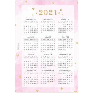 Fromthenon Jaar Kalender Divider Home Pagina Aquarel Refill Voor Spiraal Planner A5A6 Dagboek Accessoires School Briefpapier