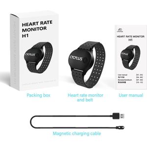 Cycplus Hartslagmeter Armband Polsband Bluetooth 4.0 Ant + Draadloze Fitness Accessoires Hartslagsensor Voor Zwift