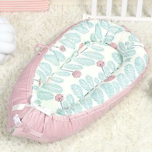 Neonatale Baarmoeder Kids Bed Draagbare Baby Nest Bed Met Kussen Kussen Pasgeboren Reizen Bed Voor Outdoor Bed Baby Wieg Nest