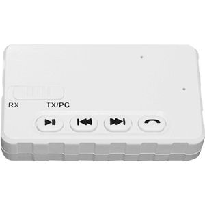 Dual Mode V5.0 3 In 1 Edr Bluetooth Adapter Pc Tx Rx Draadloze Muziek Audio Dongle Zender Ontvanger Voor Tv pc Auto Hoofdtelefoon