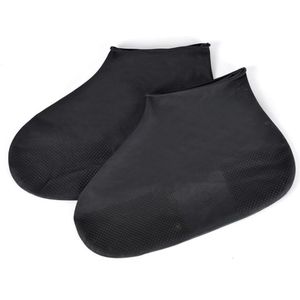 1 Paar Herbruikbare Latex Waterdichte Schoenen Covers Anit-Slip Rubber Regen Laarzen Overschoenen Effen Schoen Protector Case Schoen Accessoires