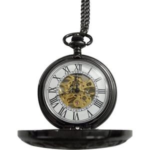 Steampunk Ketting Retro Skeleton Retro Zakhorloge Ketting