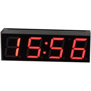 3 In 1 Digitale Led Tijd Klok Temperatuur Voltage Module Mini Voltmeter Thermometer Voor Auto Arduino Elektronische Diy