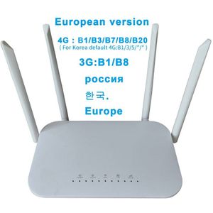 4G Cpe 4G Router Simkaart Wifi Modem Hotspot 32 Wifi Gebruikers RJ45 Wan Lan Antenne Lte Draadloze router