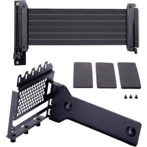 Anti Interferentie Gpu Verlengkabel Computer Pci-E X16 Verticaal Vga Kaart Grafische Kaart Beugel Set Pak 7 Slot Mount