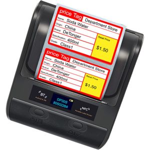 3 Inch Draagbare Draadloze Thermische Printer Usb Bt Nfc DP30 All In One Printer Voor Prijs Label Ondersteuning Esc/pos Commando Voor Retail