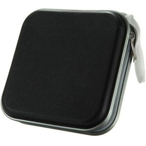 5 Kleuren 40Pcs Capaciteit Disc Cd Dvd Wallet Organizer Case Houder Album Box Case Carry Bag Met rits