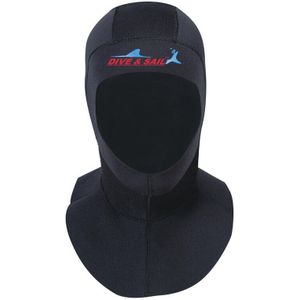 3mm dikte neopreen met schouder cover thermische cap wetsuit kap hoofd cap duiken pruiken badmuts