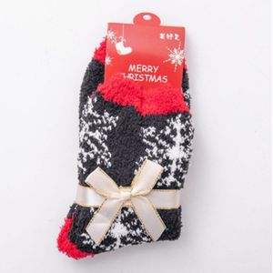 Kleurrijke Kerst Winter Vrouwen Sokken Verdikte Warme Lange Buis Kerst Sokken Warm Leuke