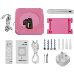 Draagbare Wandmontage Cd-speler Muziek Versterker Audio Met Afstandsbediening Ondersteuning Bt/Usb/Fm Modus Meerdere modellen Plug