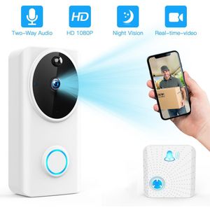 1080P 2.0MP Wifi Deurbel Smart Ip Video Intercom Video Deurtelefoon Deurbel Ir Alarm Draadloze Beveiliging Camera