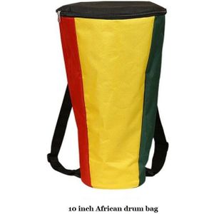 Mode Afrikaanse Trommel Zak 8 ""10"" 12 ""Waterdichte Stof Rugzak Voor Drum Handvat Afrikaanse Trommel Zak waterdichte Drum Rugzak