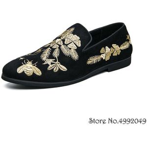 Luxe Brand Flock Mannen Mode Casual Loafer Dress schoenen Rijden Flats Schoeisel Ademend Zachte Mocassins Hele Verkoop